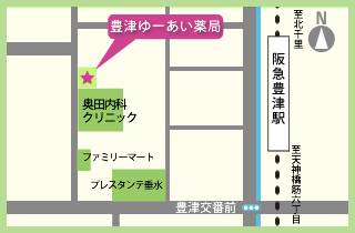 豊津ゆーあい薬局 地図